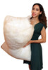 Big Plush 10 Pounds Premium Polyester Fiber Fill White Fiberfill Stuffing, Moderately Dense and Heavy Blend of American Poly Filling Made in the USA