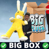 American Made Giant Stuffed Yellow Bunny 60 Inch Soft Big Plush Rabbit 5 Foot Rabbit Made in USA