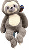  Giant Stuffed Sloth 7 Feet Tall 84 Inches Soft 213 cm Big Plush Huge Stuffed Animal Gray Color