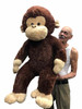 Big Plush® Giant Stuffed Monkey 4 Feet Tall Soft Brown Large Plush Animal 48 Inches New