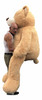 Big Plush® 7 Foot giant teddy bear is stuffed in the USA with pillow-soft stuffing. Makes a great gift. 10