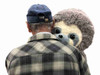 Big Plush® Stuffed Sloth 30 inches Tall Soft 77 cm Big Plush Jumbo Stuffed Animal Gray Color