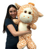 Big Stuffed Giraffe soft plush 42 inches