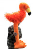 Giant Stuffed Flamingo 4 Feet Tall Big Plush Huge Tropical Bird Plushie 48 inches Made in the USA