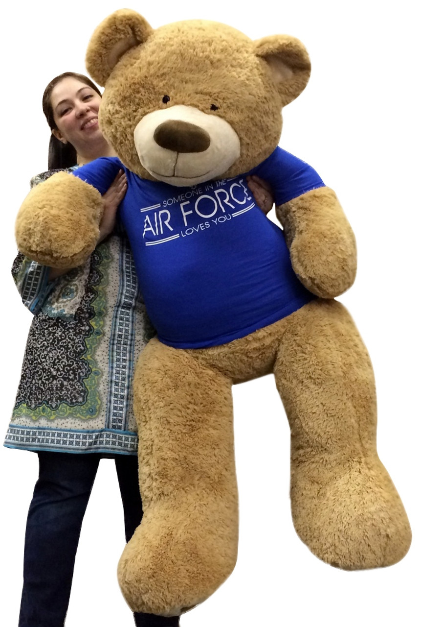 personalized air force teddy bear