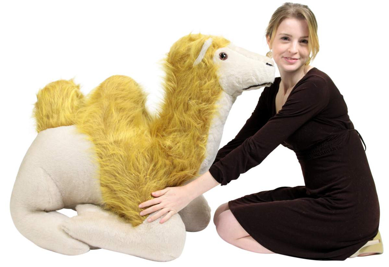 large stuffed camel