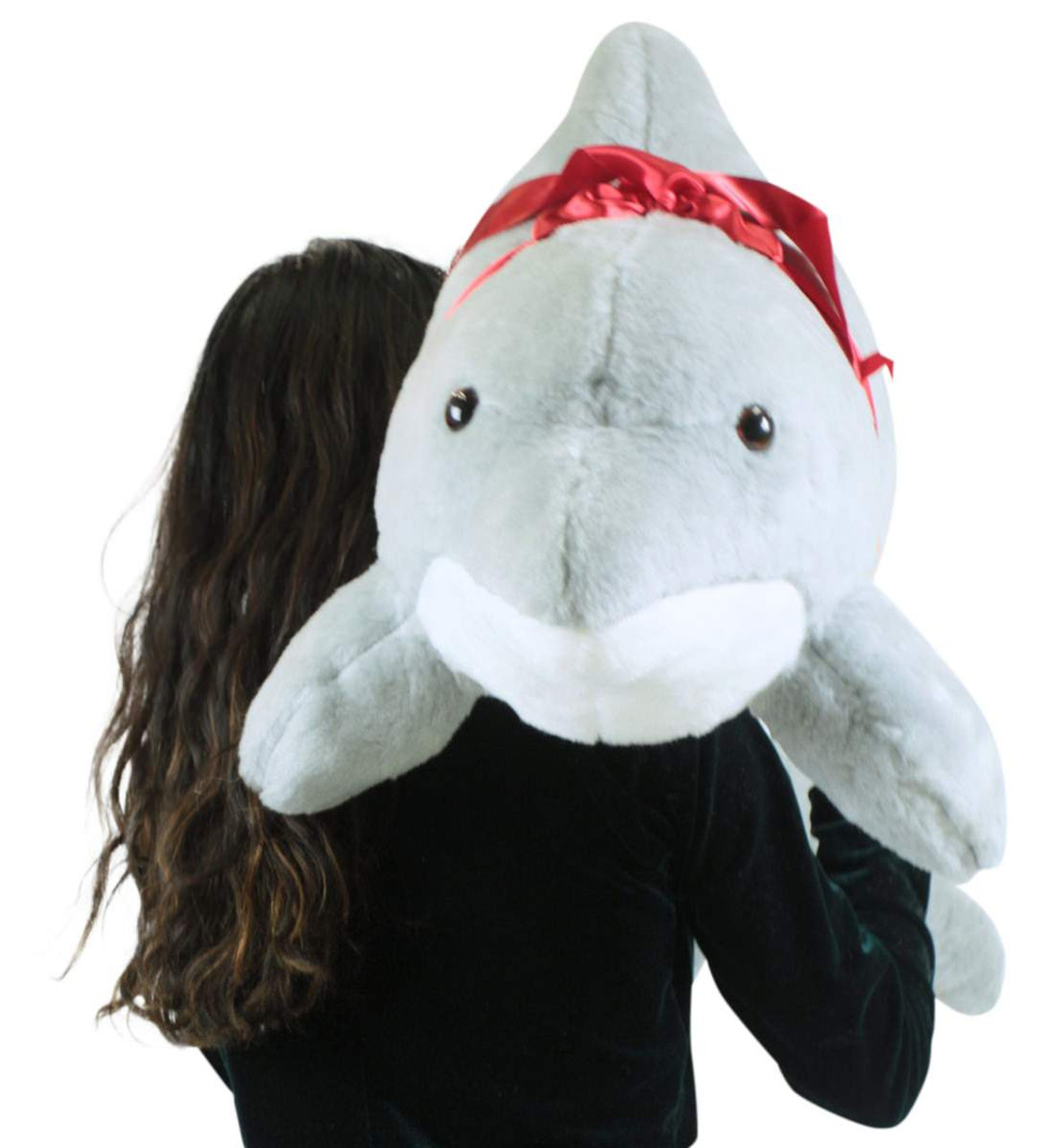 big stuffed dolphin