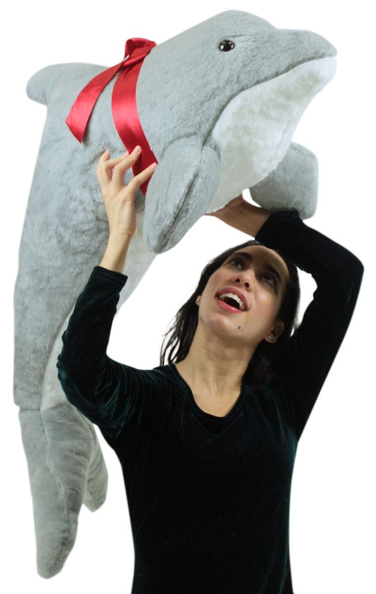 big stuffed dolphin
