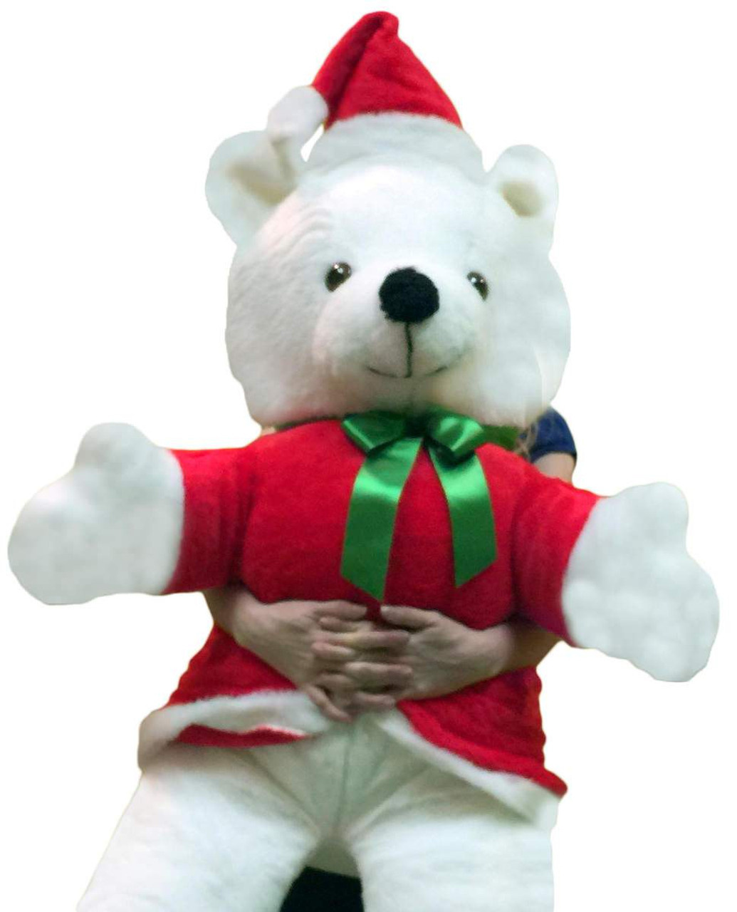 big christmas teddy bear