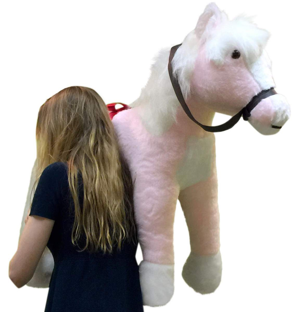 big plush horse
