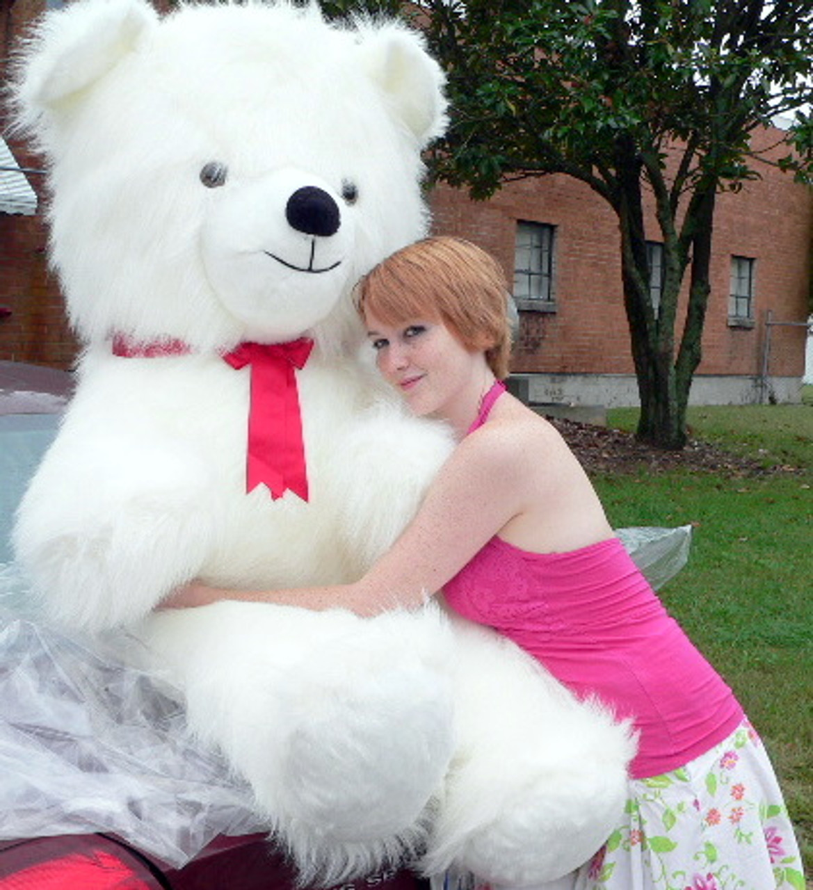 big white teddy bears