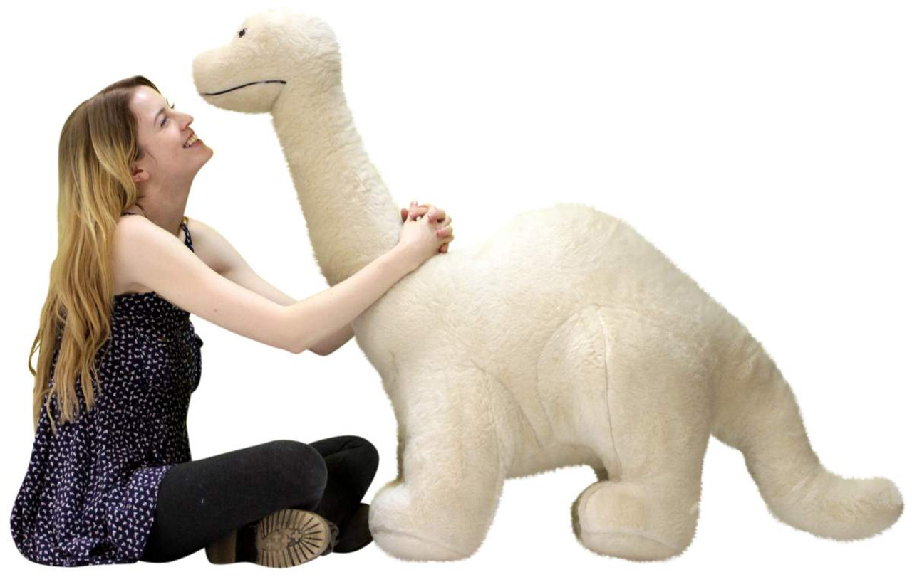large stuffed dinosaur toy