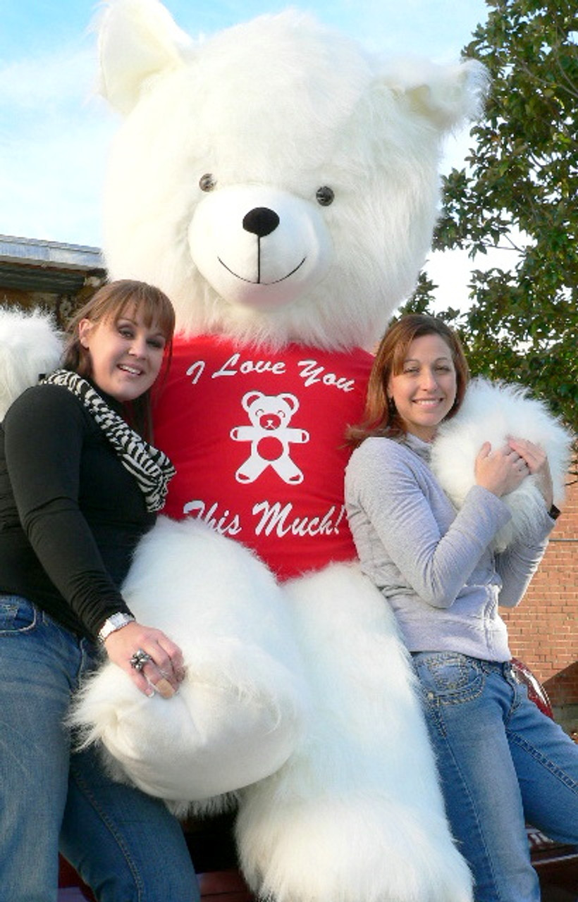 giant 8 foot teddy bear