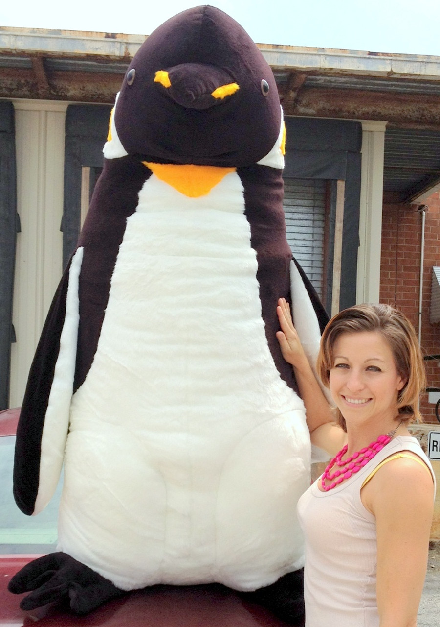 giant penguin stuffed animal