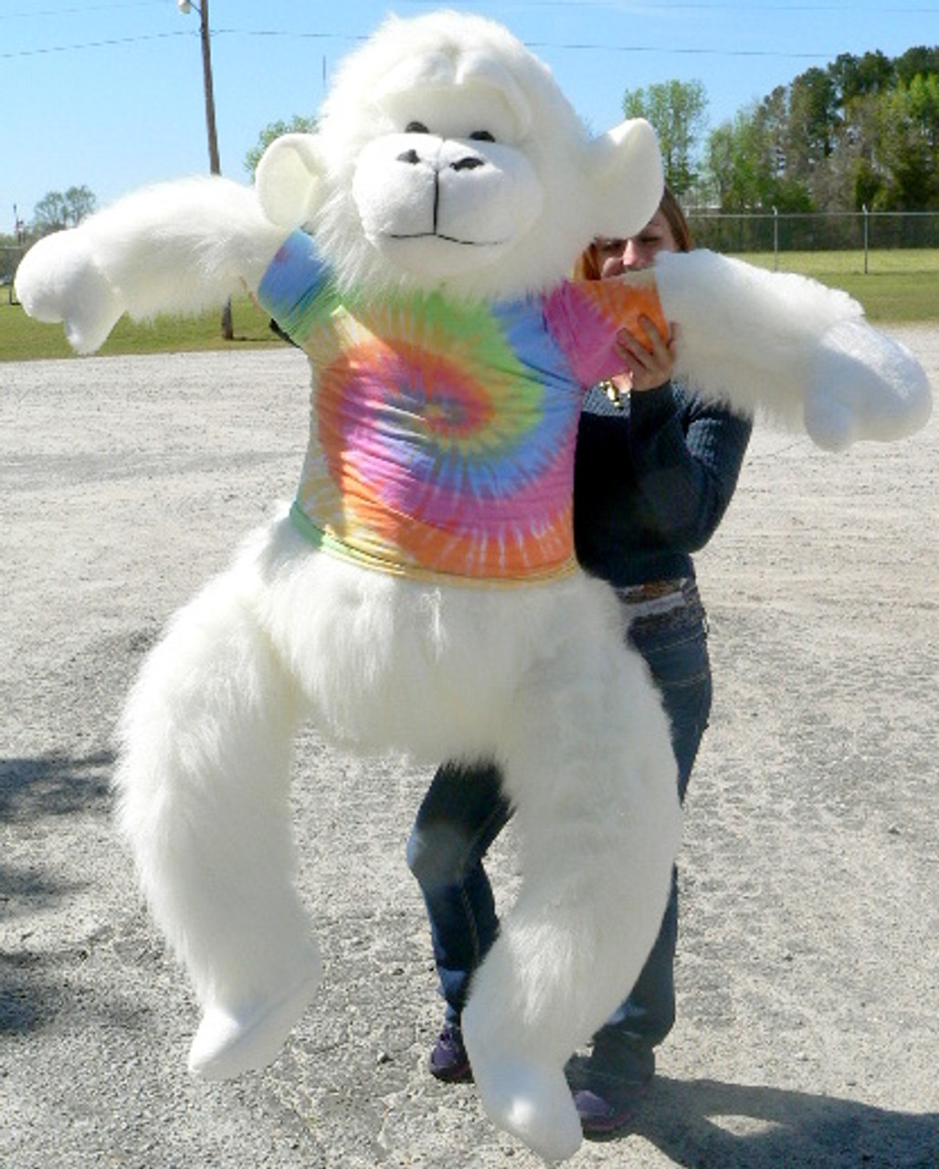6 foot stuffed monkey