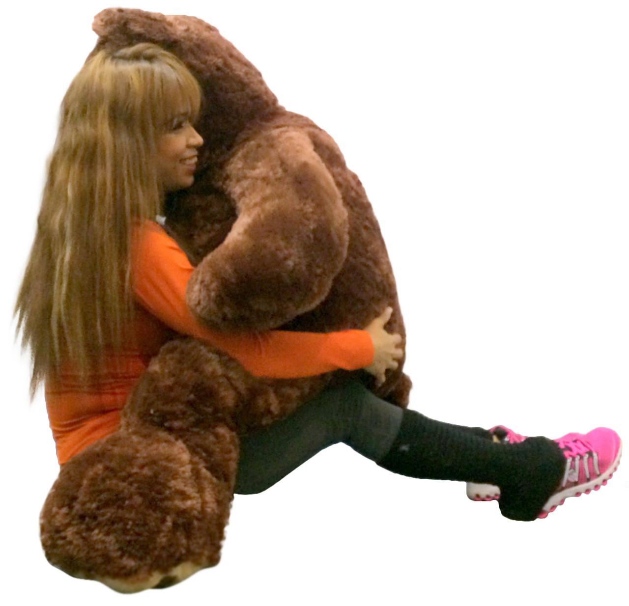 Grand ours en peluche personnalisable JOHN