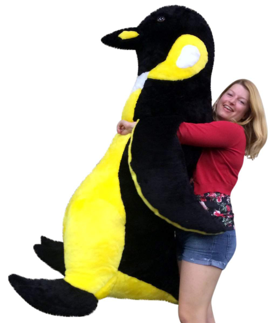 Big Plush Brand American Made Giant Stuffed 5 Foot Emperor Penguin Huge  Plushie Animal Made in the USA - Big Plush Personalized Giant Teddy Bears  Custom Stuffed Animals