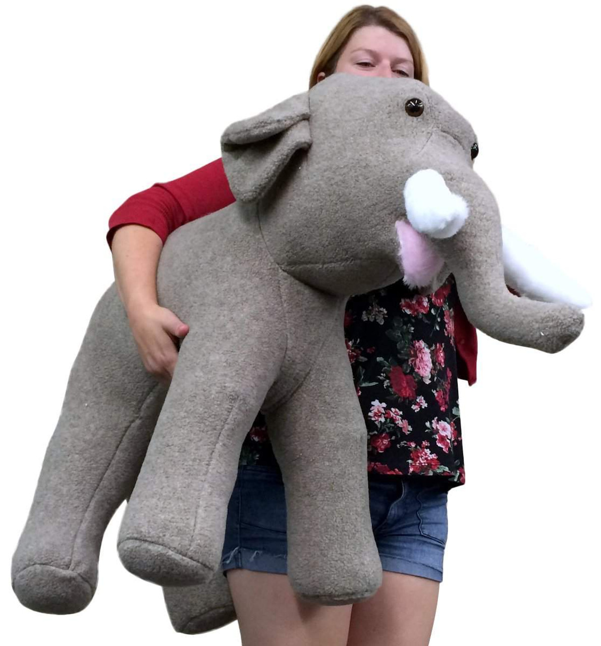 big stuffed animal elephant