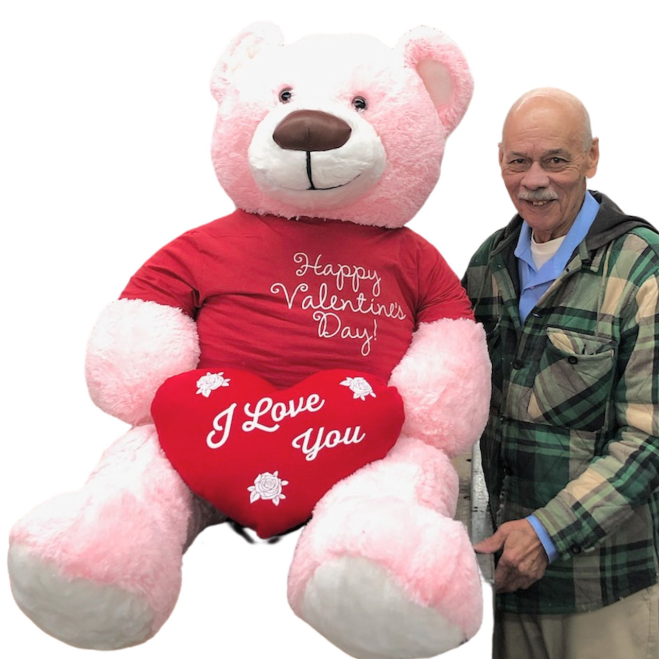 Ours en Peluche avec Coeur Saint Valentin - I Love You