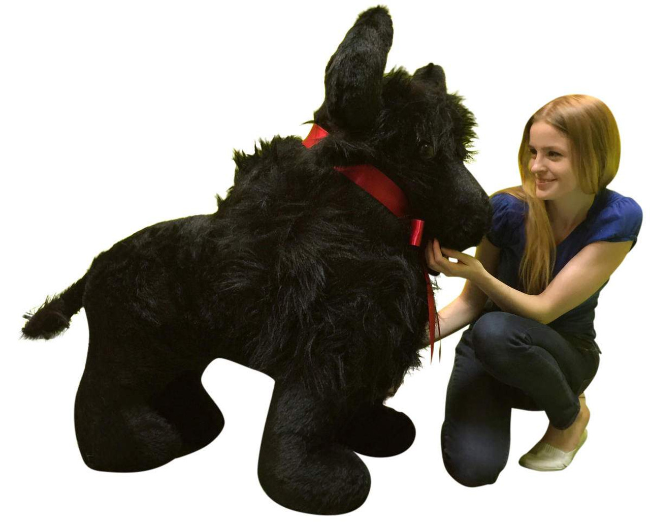 giant stuffed buffalo
