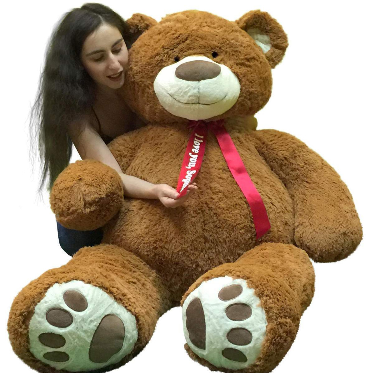 large stuffed bear