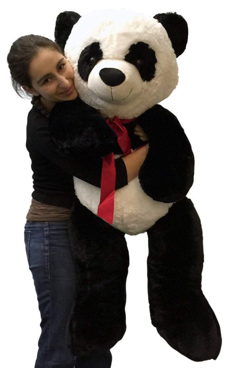 big plush 4 foot teddy bear extra soft 48 inch honey