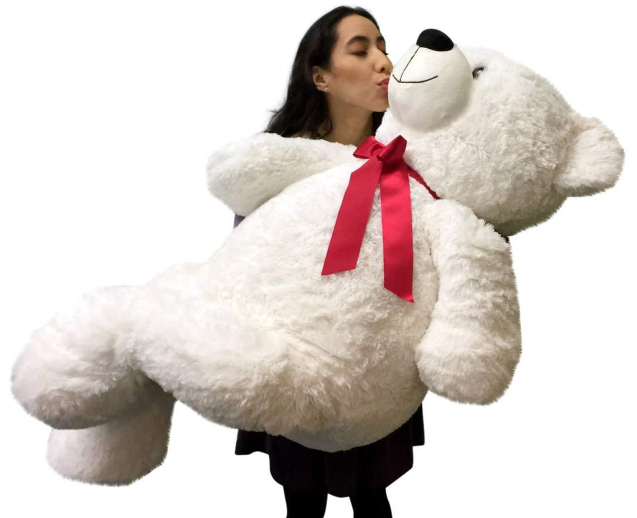 Oso de peluche gigante de 5 pies ultra premium - 63 pulgadas suave y  esponjoso enorme oso de peluche grande - Lindo regalo del día de San  Valentín