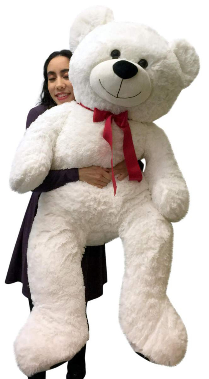 giant white teddy bear