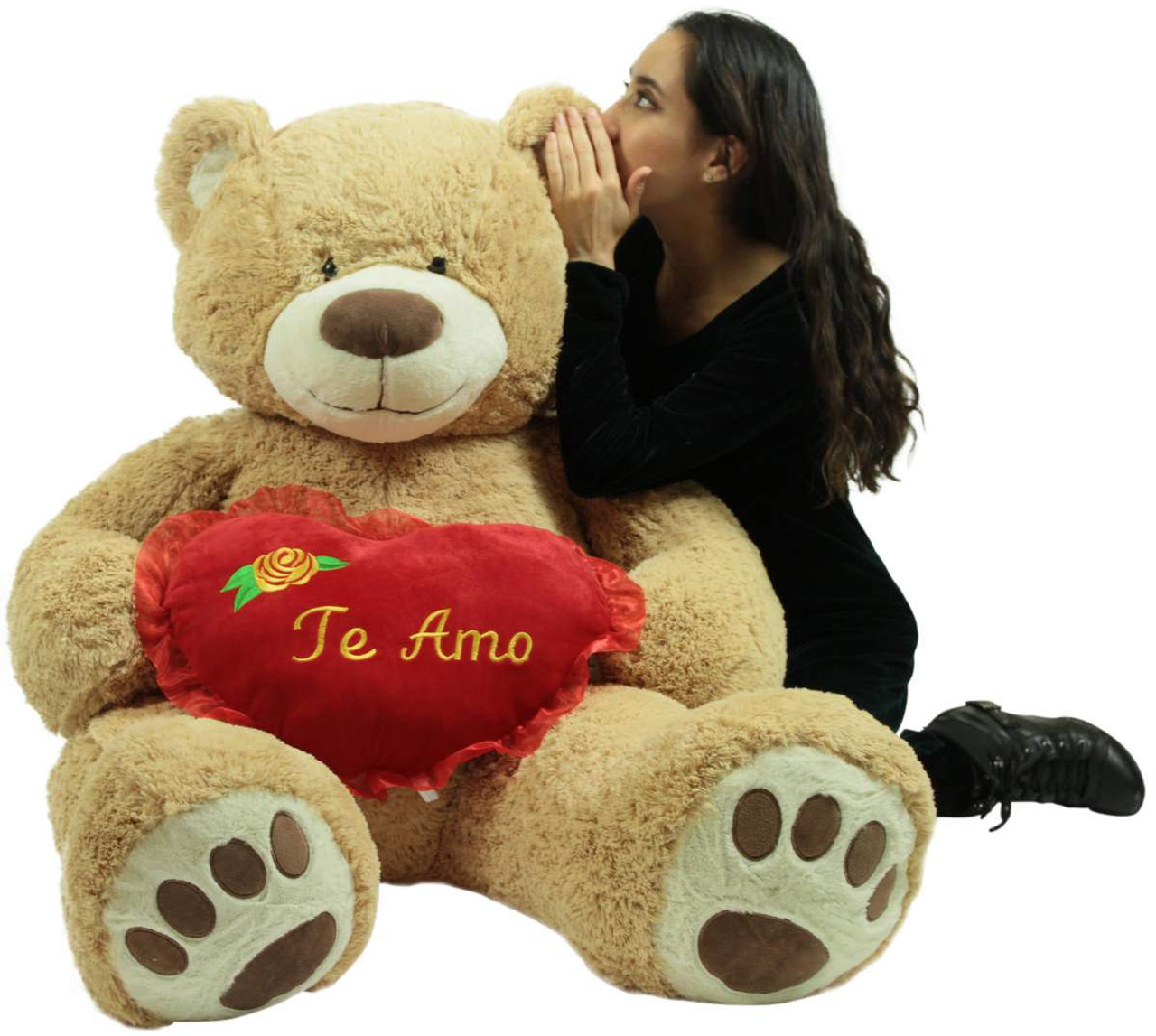 Peluche Orsetto con Cuore Personalizzato