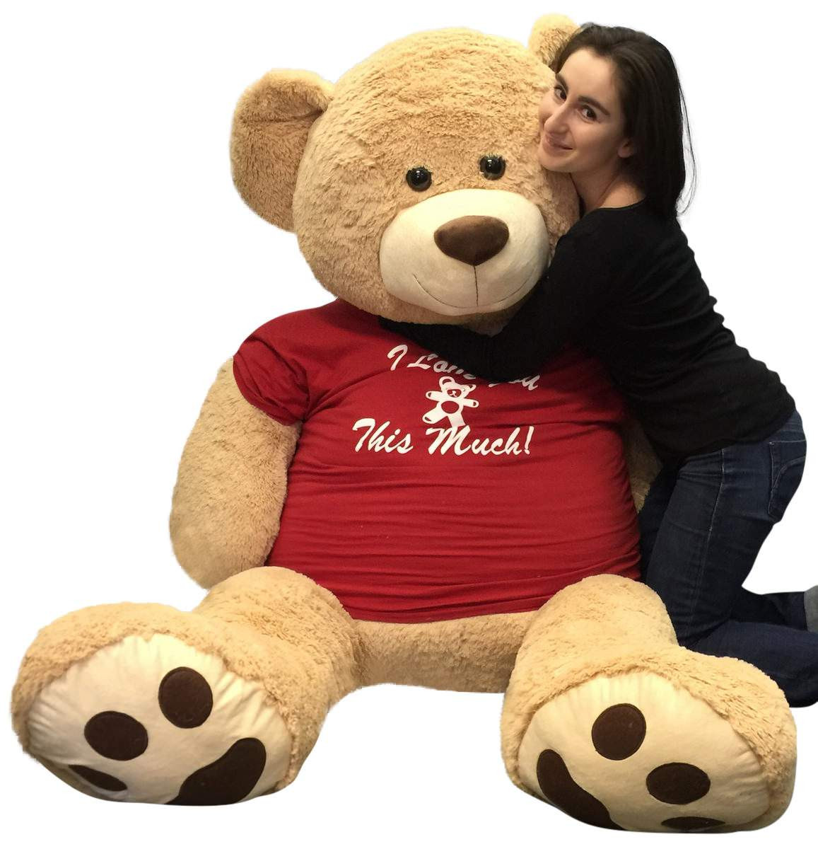 Valentine Teddy Giant Teddy Bears At Walmart 6ft Plush Teddy Bear