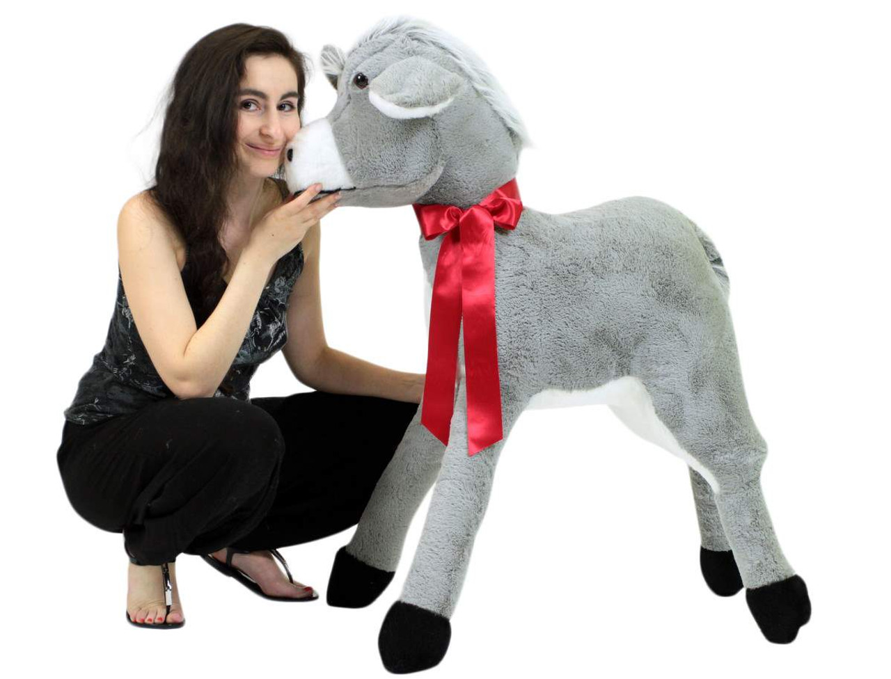 life size stuffed donkey