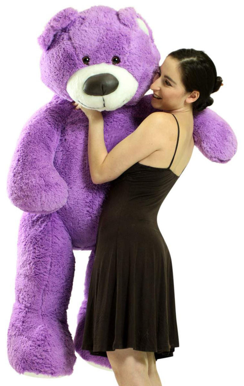 6ft purple teddy bear