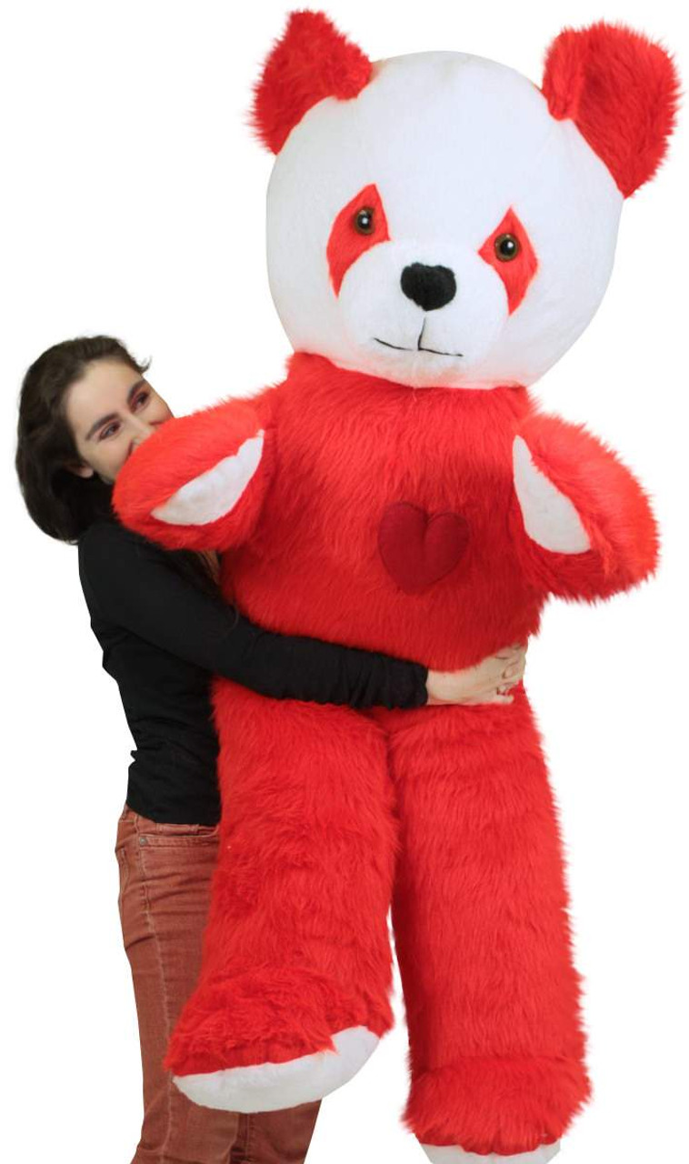 large red panda stuffed animal