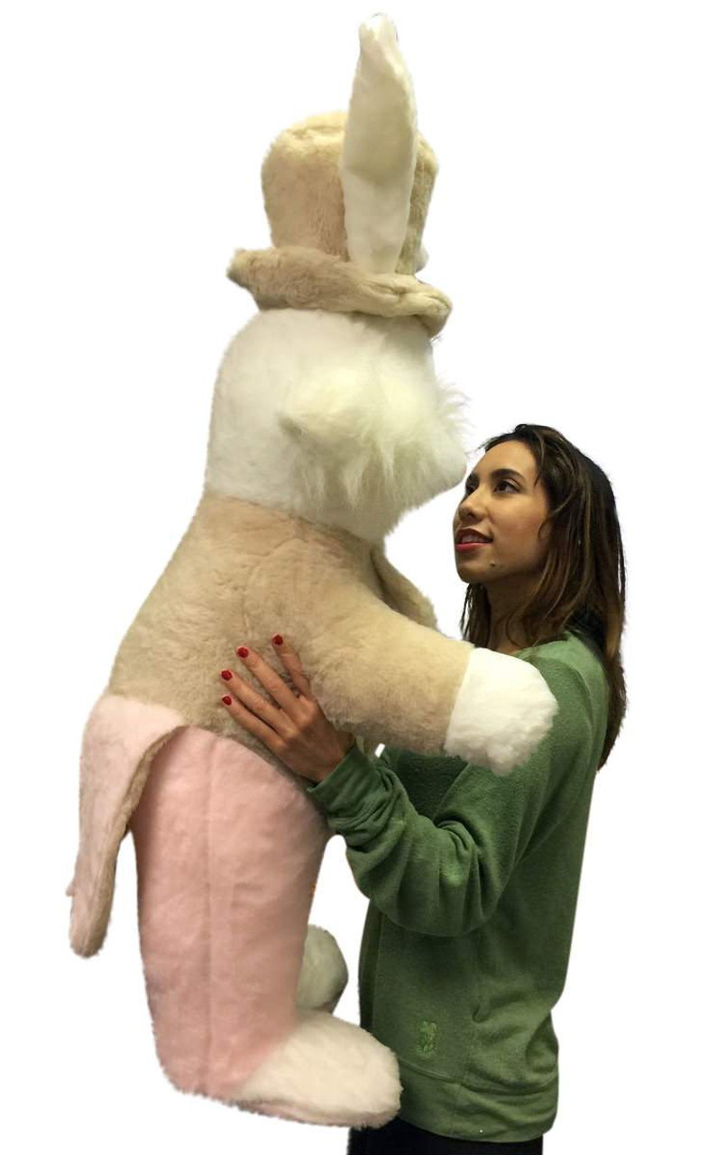 giant stuffed rabbit