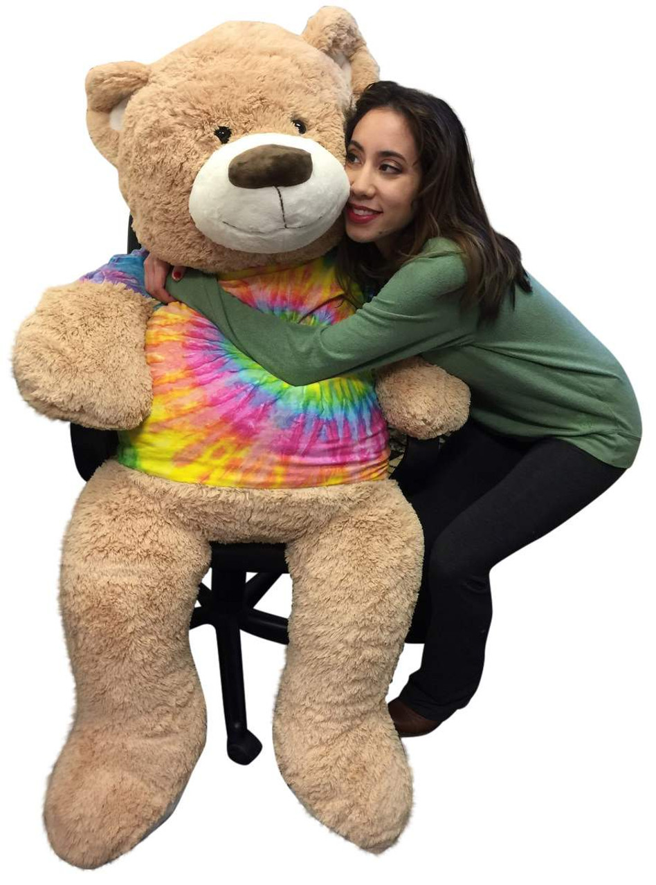 tie dye teddy bear