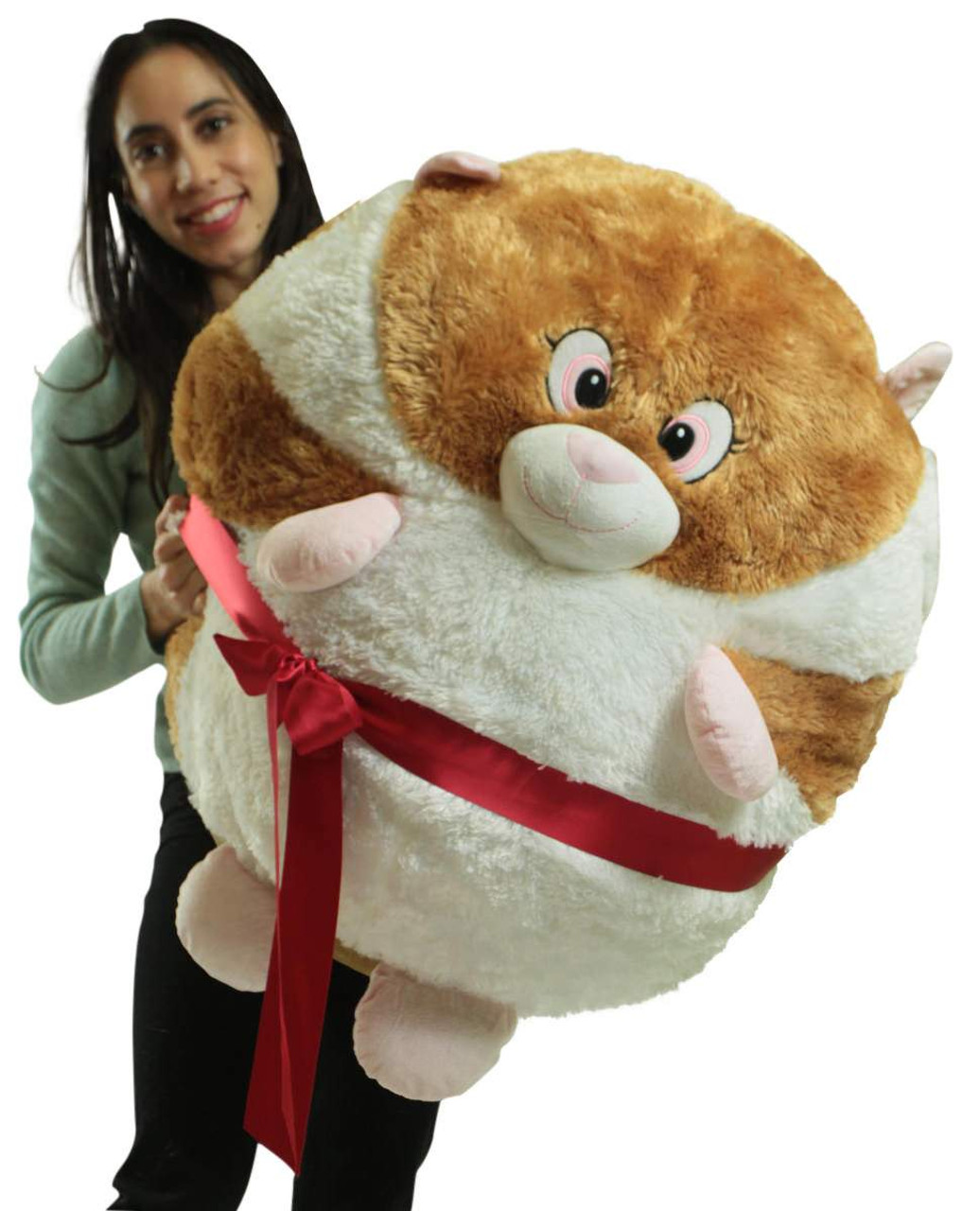 large stuffed hamster