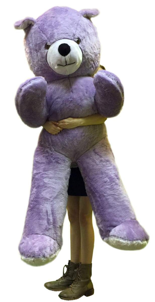 purple teddy bear