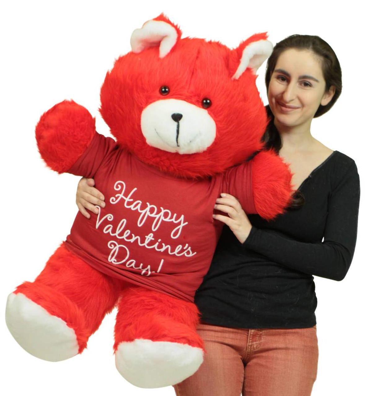 big valentines teddy bear