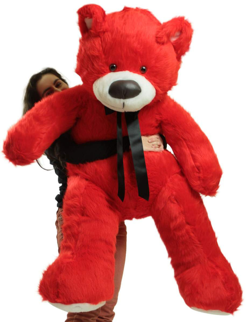 large red teddy bear