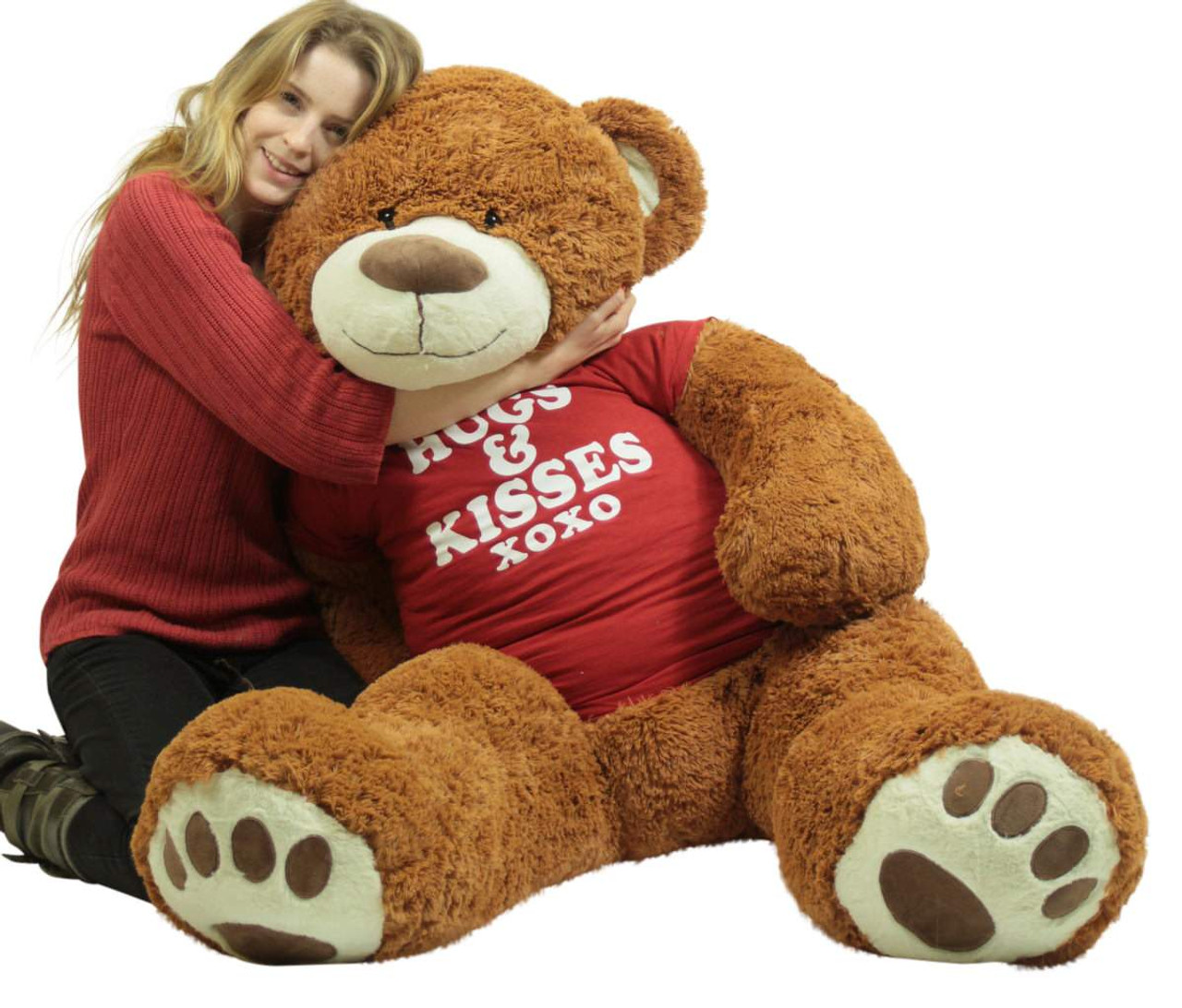 giant brown teddy bear