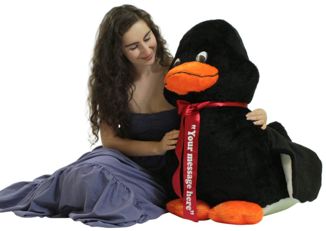 personalized stuffed duck