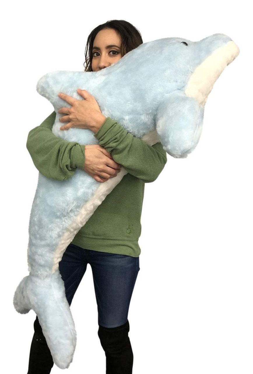 giant stuffed dolphin