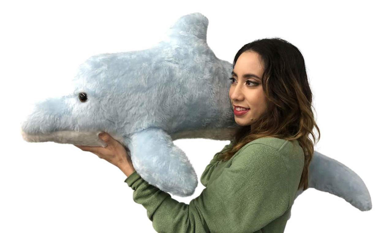 big stuffed dolphin