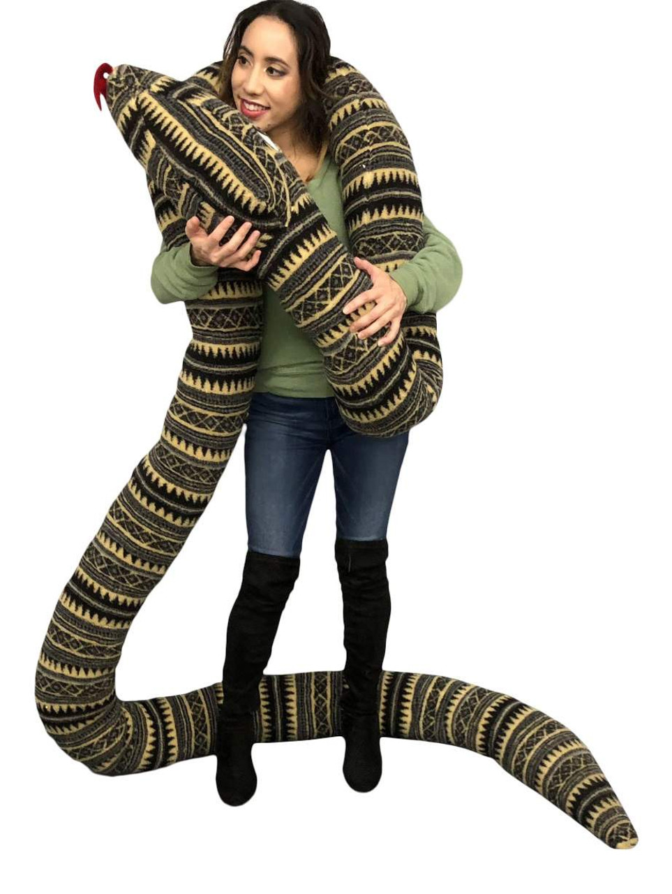stuffed python
