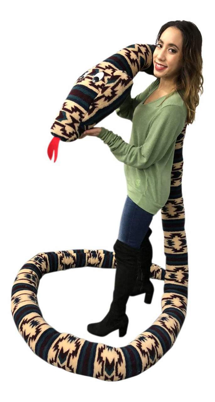 big stuffed snake