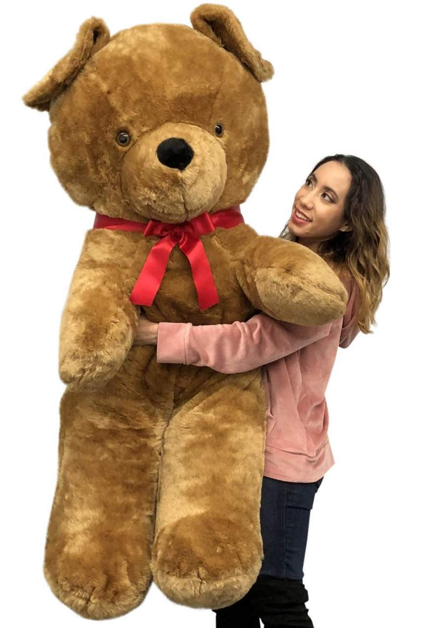 Big Plush Giant Brown Teddy Bear, 54 