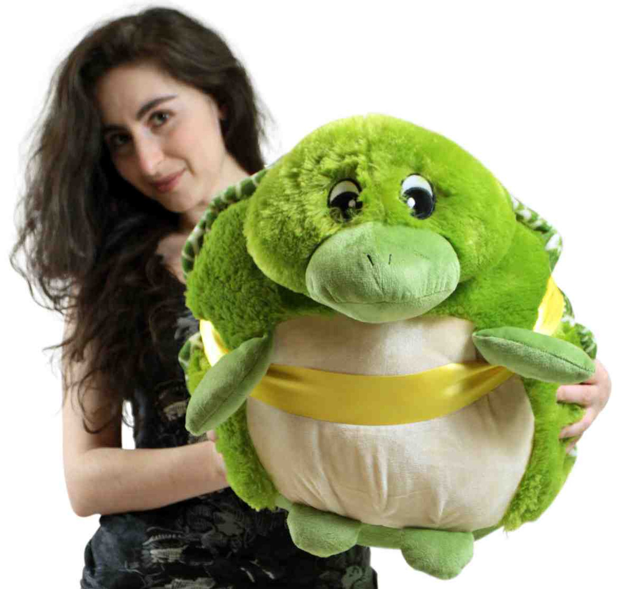 giant stuffed turtle