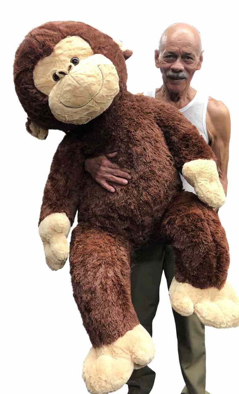 oversized stuffed monkey