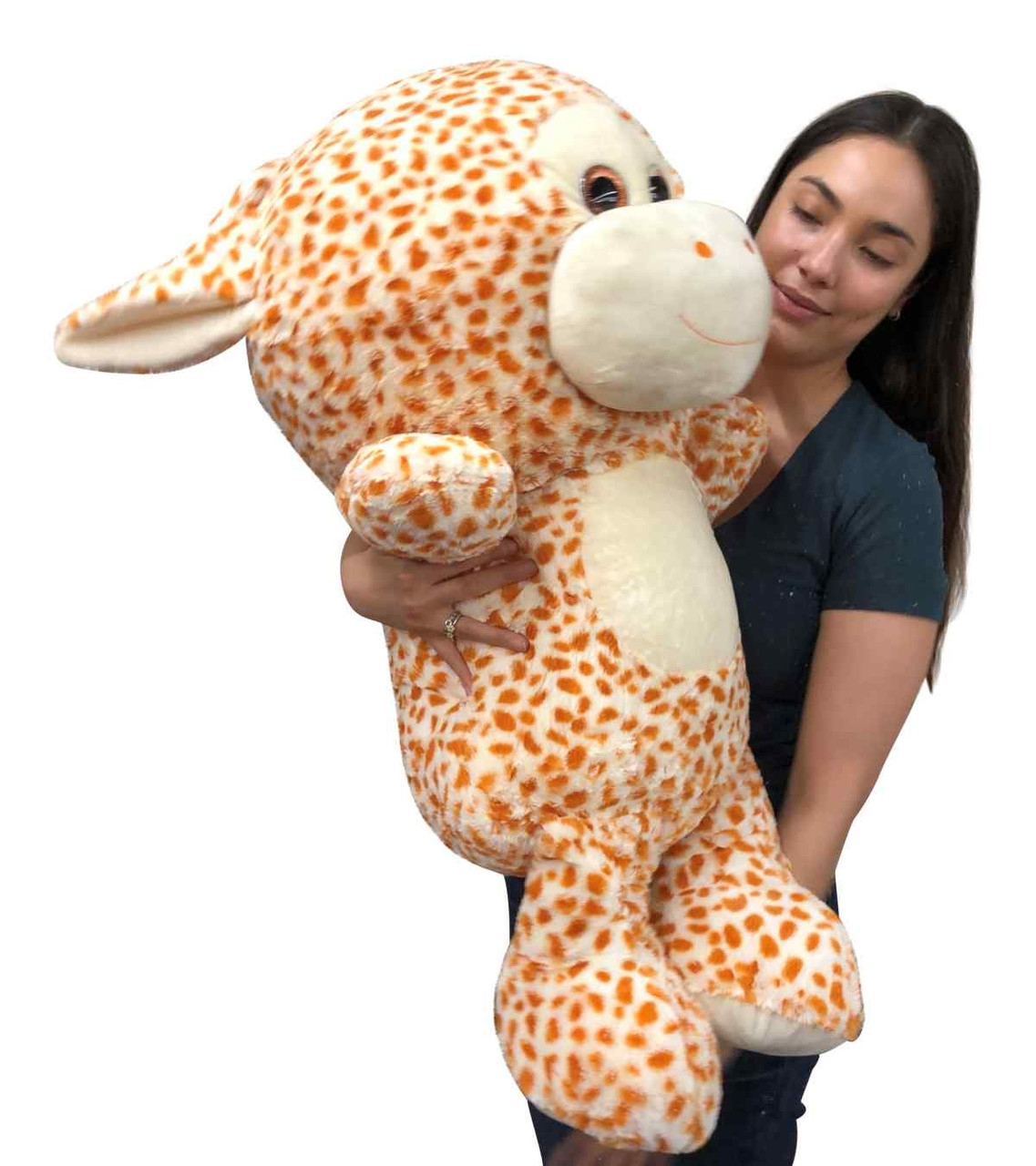 Girafe en Peluche Géante 42 Pouces 107 cm Douce Grande Peluche Peluche  Cadeau - Grande Peluche Personnalisée Ours en Peluche Géant Personnalisé