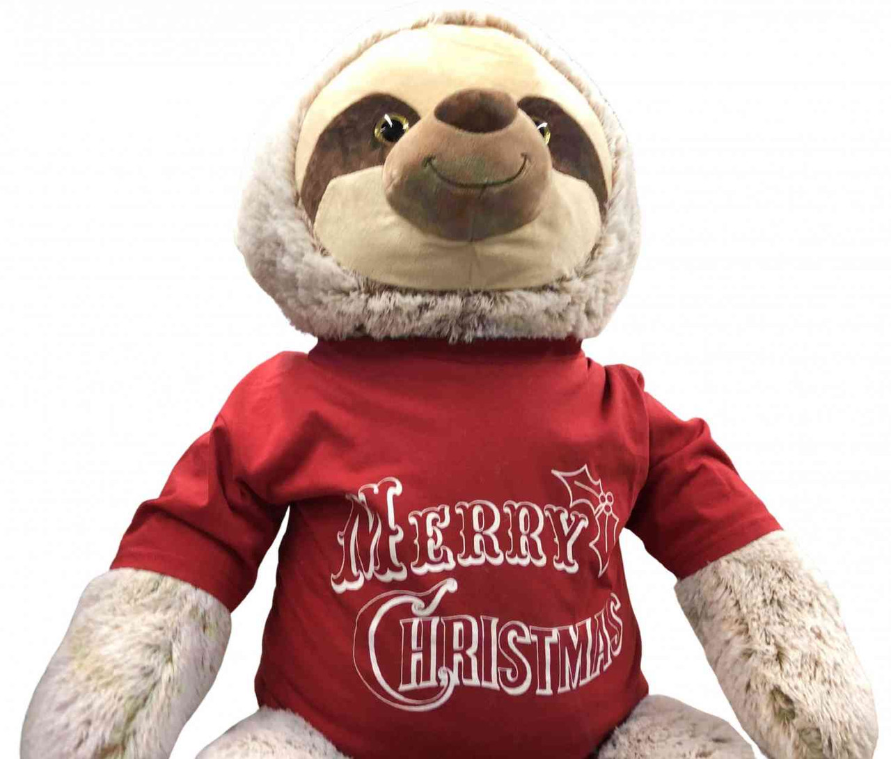 christmas sloth teddy
